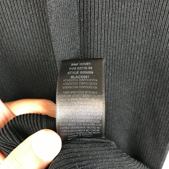 Good American Bold Shoulder knitted Midi Dress size 5 - Picture 8 of 11